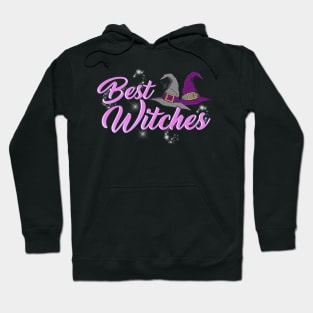 Best Witches Cute Halloween Witch Best Wishes Pun Hoodie